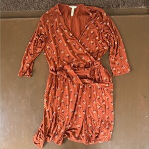 Matilda Jane Floral Wrap Tie Dress - Women’s Medium